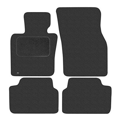 JVL Fully Tailored Carpet Car Mat Set for 4