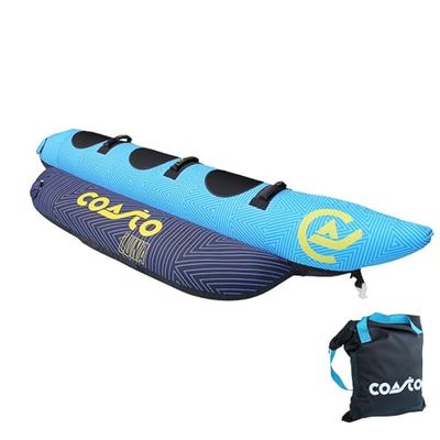 Coasto, Luna, Banana Da Traino, Blu/Azzurro/Giallo, 3P, Unisex-Adult