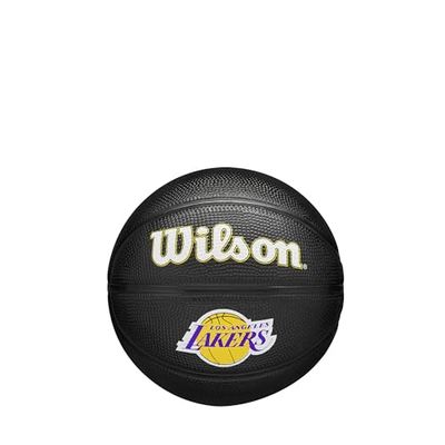 Wilson Team Tribute Los Angeles Lakers Mini Ball WZ4017601XB, Unisex basketballs, black, 3 EU