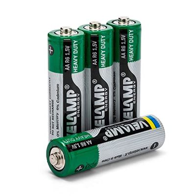 VELAMP R6 / 4BP zinkcarbonbatterijstift R6 AA, 1,5 V, groen