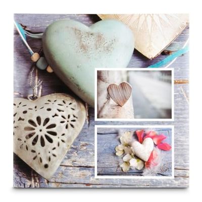 Hama Album photo pour photos (10 x 15 cm, 100 pages, 22,5 x 22 cm) en couleur