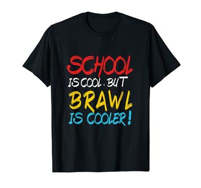 Lets BRAWL! School is cool but brawl is cooler-lets be stars Maglietta