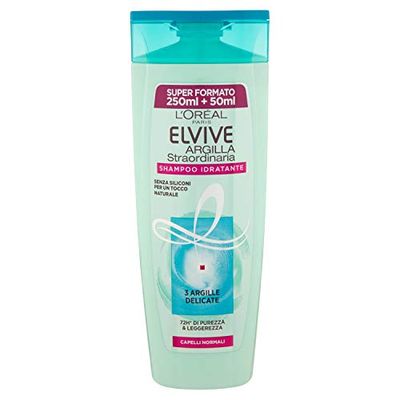 L'Oréal Elvive Shampooing Hydratant pour Cheveux Normaux 300ml