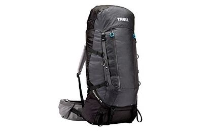 Thule Guidepost Sac de Trekking Femme, Black/Dark Shadow, 65 L