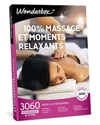 Wonderbox - Coffret Cadeau - Bien Être - 100% Massage Et Moments Relaxants - 1 Activité pour Se Relaxer