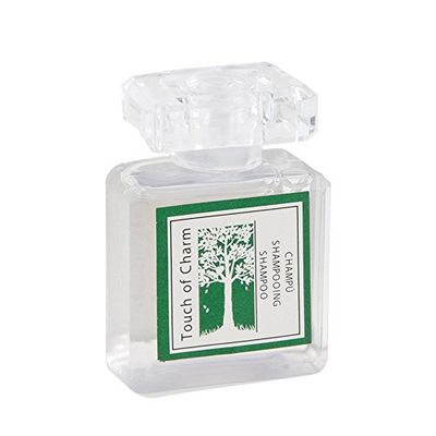García de Pou 218.61 - Flacons Shampooing 30 Ml 6,5 Cm Transparent - 50 unités