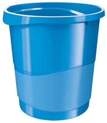Rexel 2115619 Afvalemmer, Blauw