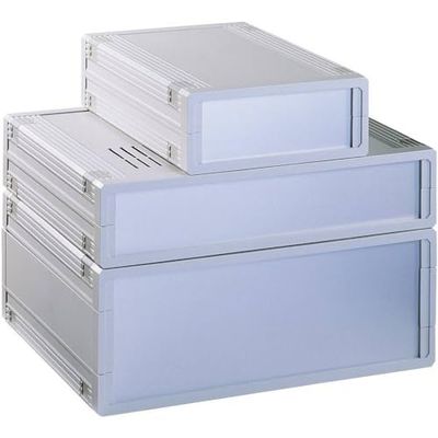 Bopla 55620010.MT8 ULTRAMAS UM62009L + 2X FP60009 tafelbehuizing 290,9 x 62,2 x 199 ABS lichtgrijs 1 St, (B x H x D) 290,9 x 62,2 x 199 mm