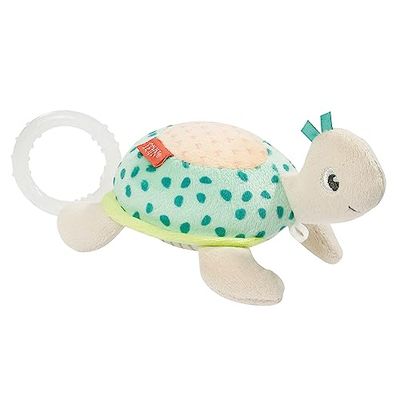 Fehn Scatola Musicale Bambino Ninna Nanna Tartaruga Melodia, Ninna Nanna di Mozart, in Viaggio e a casa Giocattoli Musicali per Neonati e Bambini