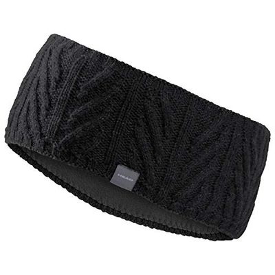 HEAD Unisex Gloria Headband - Black, One Size