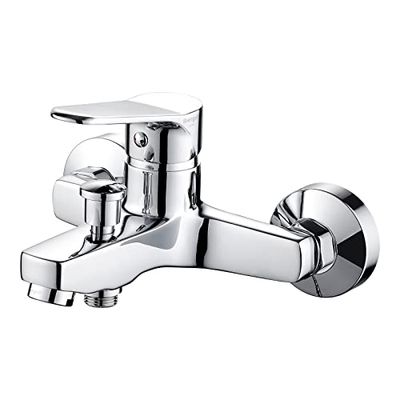 IBERGRIF M13059-1 - Miscelatore per vasca da bagno, a parete, monocomando, in ottone cromato