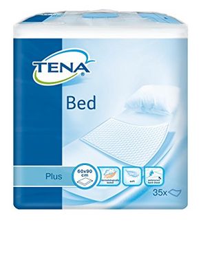 Tena Bed Plus 60 x 90 cm Underpad - 35 Bed Protection Sheets