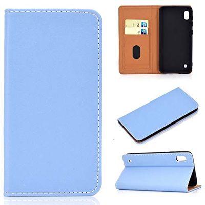 Carcasa de telefono for Xiaomi redmi 6a Presionado impresión pegarse patrón de perforación horizontal del tirón de la PU del caso de cuero con el sostenedor y ranuras for tarjetas y monedero && cuerda