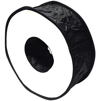 BeMatik - Diffusore finestra circolare per il flash speedlite ring-45 centimetri