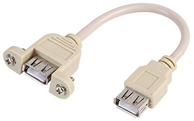 Pro Signal PSG91186 USB A Socket naar USB A Chassis Mount Socket