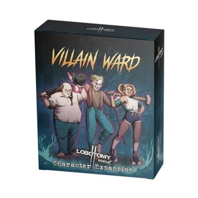 Titan Forge | Lobotomy 2: Manhunt - Villain Ward - Character Pack | Expansion | Adds Criminal Masterminds | Age 14+ | 1-5 Players | English Version