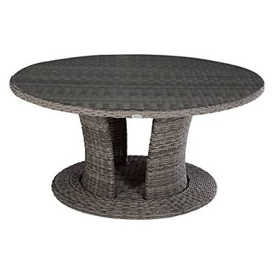 Hespéride Table Ronde d'extérieur Mooréa Terre d'ombre