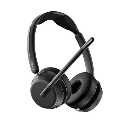 EPOS IMPACT 1061T – Cuffie Avanzate per Uffici Aperti con ANC Ibrido (ANC), Microfono, Connettività Multipla, Microsoft Teams Certified, Wireless Bluetooth Headset con Microfono Integrato