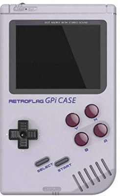 Retroflag GPi Case SBC - Carcasa para Raspberry Pi (Kits de Desarrollo), Color Gris