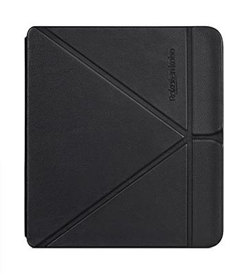 Custodia per Kobo Libra 2 – Nero | Tecnologia Standby/Risveglio | Supporto integrato con 2 orientamenti | Pelle sintetica | Compatibile con eReader Kobo Libra 2 da 7"
