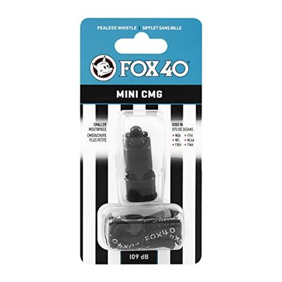 Fox 40 mini CMG con cordino staccabile, nero