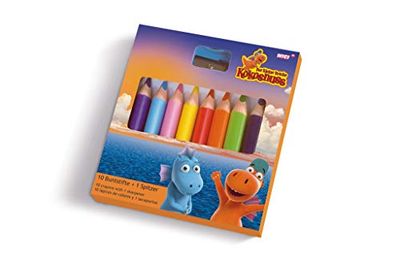 NICI 42390 Set de crayons de couleur Motif dragon Coco Multicolore