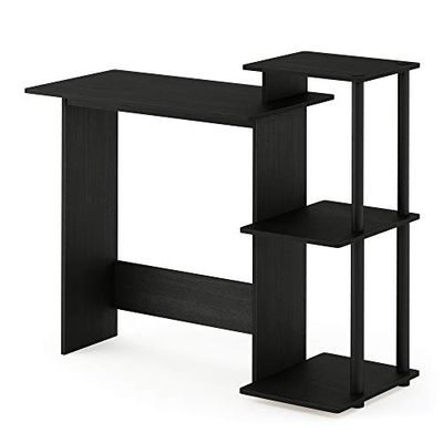 Furinno Efficient Home Laptop Notebook Computertafel, Americano/Zwart