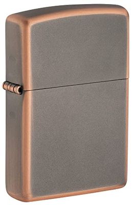Zippo, Rustic bronze, timeless and elegant design, compact and lightweight, True windproof lighter, ideal for candles and campfires, color, One Size