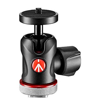Manfrotto MH492LCD-BH - Carteira de alumínio resistente e duradoura, cor preta