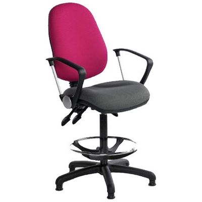 Action Handling X3/A-Blue Excel Office Chair, Optional Arms, Blue, 600 mm-870 mm H