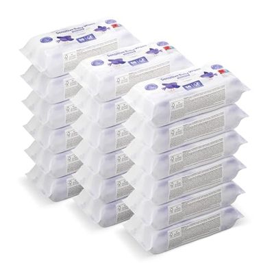 by Amazon Sensitive Baby Wipes 1008 Wipes, Unscented, 18 Pack of 56, (Previously a Mama Bear brand, same product)