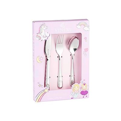 Viners Enchanted 3 PCE Kids Cutlery Set