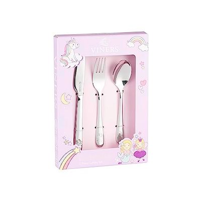 Viners Enchanted 3 Pce Kids Cutlery Set