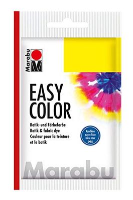 Marabu Tintura Tessuto, Cotone Rayon Lino Seta, Blu, 25 kg, 111 unità