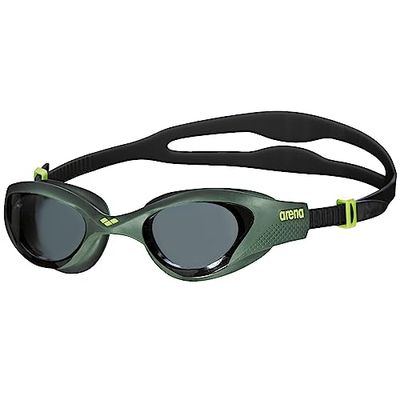 arena The One Óculos de natação unissexo para adultos, óculos de piscina com lentes largas, com proteção UV e tratamento anti-embaciamento, ponte nasal auto-ajustável, juntas Orbit-Proof