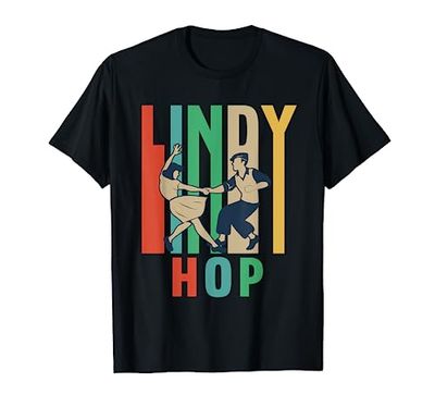 Design Lindy Hop per il tuo compagno di ballo Maglietta