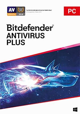 Bitdefender Antivirus Plus | 1 Dispositivo | 24 Meses | PC | Código de activación enviado por email