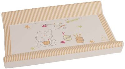 2-sidig pvc skötdyna för blöjbyte, universell, storlek cm 49 x 81 x 10, tillverkad i Italien, Italbaby Golden Dreams
