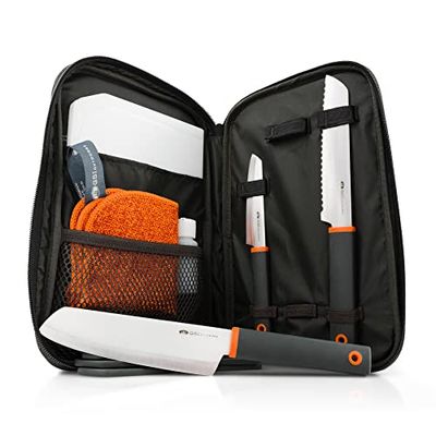 GSI Outdoors Santoku Messenset voor volwassenen, uniseks, meerkleurig, afzonderlijk