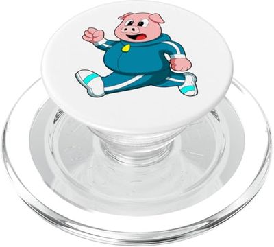 Maiale Corridore Corsa Sport PopSockets PopGrip per MagSafe