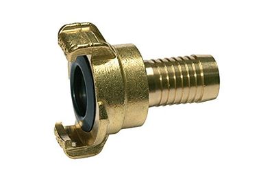 RIEGLER GEKA 107778-K 204 Raccord de tuyau pivotant à 360° en laiton nu LW 25