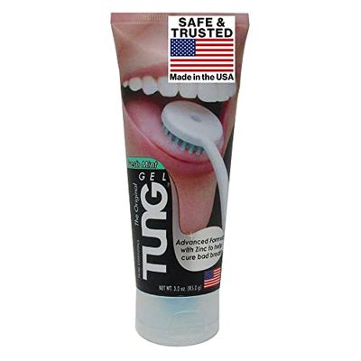 TUNG, The Original Gel Tongue Cleaner, Fresh Mint, 85 gram