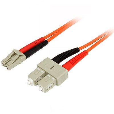 StarTech.com Cabo Patch de fibra Duplex multimodo 50/125 1 m LC - SC