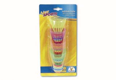 The Toy Company 741.205.7 New Sports miękkie piłki sprężynowe, kolorowe, 4 sztuki