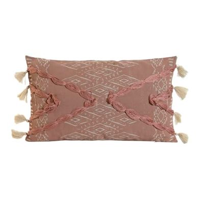 Home ESPRIT Kussen, wit, terracotta, boho, 50 x 5 x 30 cm
