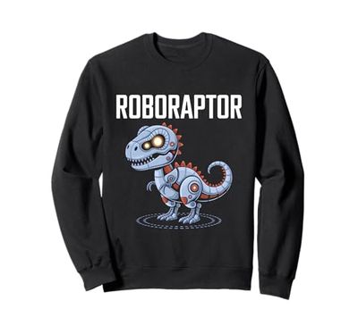 Robotic Dinosaur T-Rex Robotic Engineering Dino Funny Robot Sweatshirt