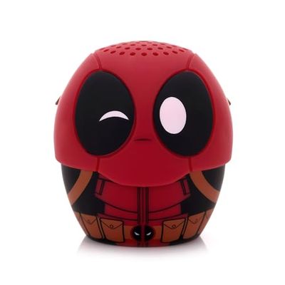 Bitty Boomers- Marvel-Deadpool Bluetooth spkrs Enceinte Portables, BITTYDEAD, Multicolore