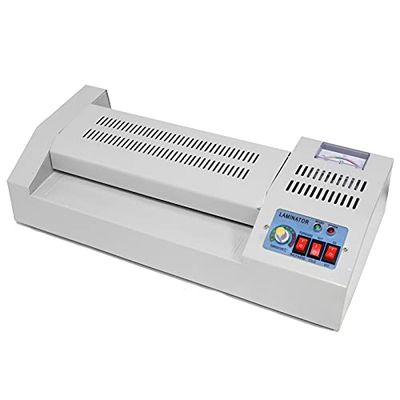 PrimeMatik - Plastificatrice a caldo A4 Laminatore di documenti caldi e freddi 480W