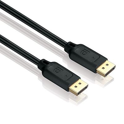 HDSupply DC010-030 DisplayPort verbindingskabel (DisplayPort-stekker - DisplayPort-stekker), vergulde contacten, 3,00 m, zwart