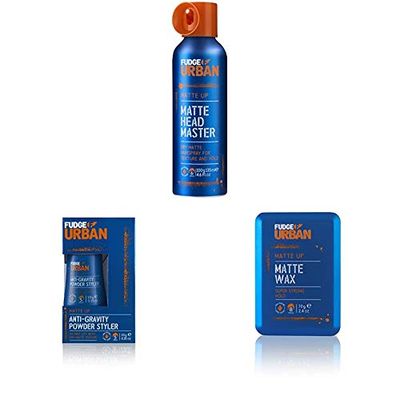 Fudge Texturising Matte Headmaster Hairspray for Men - Wax & Styling Powder